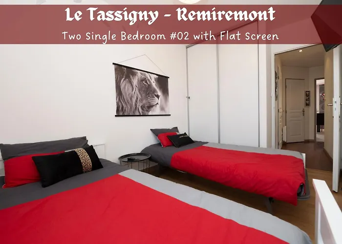 Le Tassigny 3 Etoiles - Hyper-centre Balneo Wifi Parking Remiremont