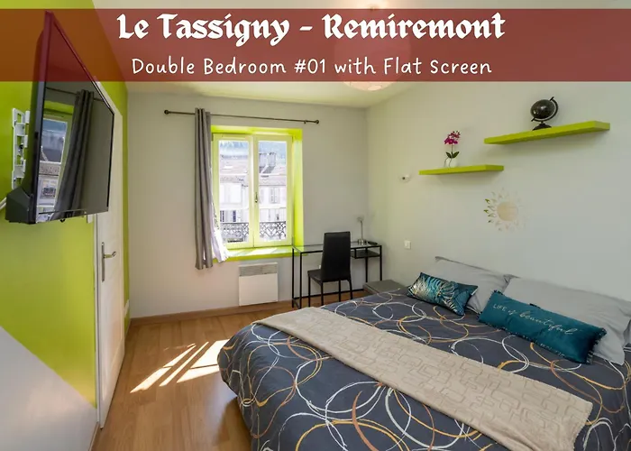 Apartment Le Tassigny 3 Etoiles - Hyper-centre Balneo Wifi Parking