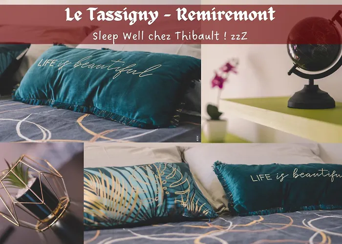 Le Tassigny 3 étoiles - Hyper-centre Balneo Wifi Parking * Remiremont