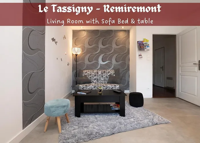 Le Tassigny 3 Etoiles - Hyper-centre Balneo Wifi Parking Apartment Remiremont