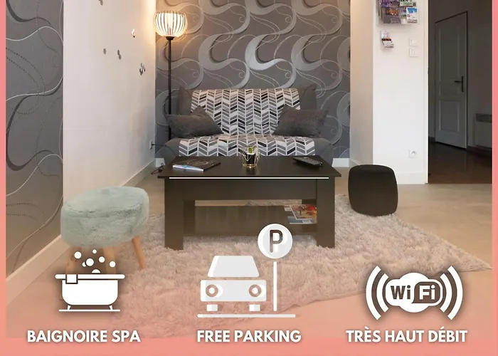 Apartment Le Tassigny 3 Etoiles - Hyper-centre Balneo Wifi Parking *