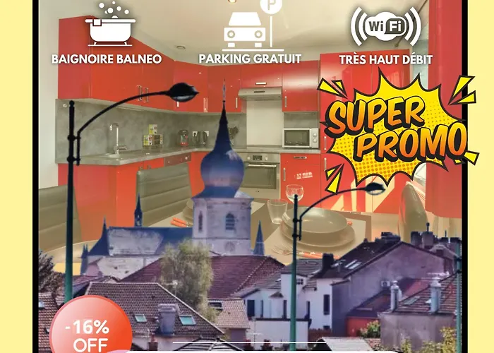 Le Tassigny 3 étoiles - Hyper-centre Balneo Wifi Parking